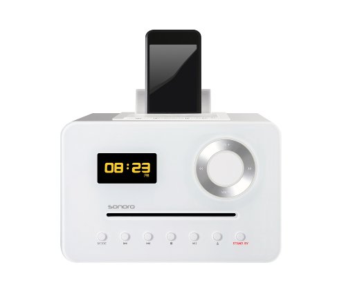 Sonoro AU3001WH Eklipse Audio System (White)