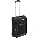 Unicorn Goose Cabin Approved Expandable Ligthweight Luggage Case (Black) H55 x W37 x D19 cm - all parts included