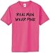 Real Men Wear Pink on 100% Heavy Cotton T-Shirt