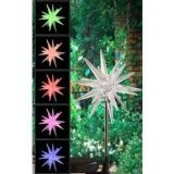 Encore H5123 Solar Powered Color Changing Starburst Garden Stake