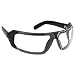 Mad Dog Black Sunglasses With Clear Lens 400 UV Protection