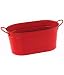 Red Seafood Pail by Nantucket Seafood