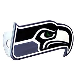 Seattle Seahawks Large Logo-Only Hitch Cover - NFL Football Fan Shop Sports Team Merchandise