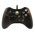 <モンスターハンター フロンティアオンライン推奨> マイクロソフト有線 ゲーム コントローラーXbox 360 Controller for Windows リキッド ブラック 52A-00006