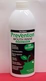 Medline Prevention Non-Alcoholic Mouth Rinse - Anti-Bacterial Mouth Rinse, 16 oz - Qty of 12