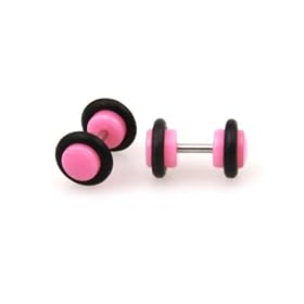 Acrylic Fake Plugs - Sold as Pair