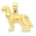 poodle36 - 14K Diamondcut Poodle Pendant