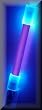 LITEGLOW BLK15 Black Auto Light Neon Rod - Approx 15 inch