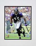 Photo File Baltimore Ravens Terrell Suggs Matted Photo-Size: One Size
