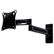 Peerless PA730 Articulating Wall Mount for 10" to 22" Displays (Black)