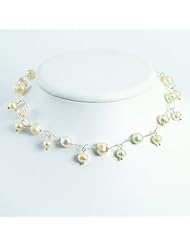 Sterling Silver Freshwater Cultured Pearl 18in Necklace