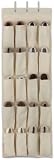 Whitney Design 01882 20-Pocket Over-the-Door Canvas Shoe Organizer