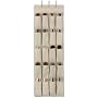 Whitney Design 01882 20-Pocket Over-the-Door Canvas Shoe Organizer
