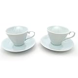 ディズニー ミッキーマウス ハートフルコーヒーカップ&ソーサー ペア ホワイト アイコン