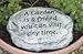 A Garden is a Friend You Can Visit Anytime Stone