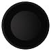 Kitchen & Housewares : Black Elegance 9' Wide Rim Plate, Sold as 2 Dozen