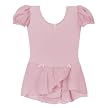 Girls' Attached Skirt Leotard - Pink