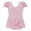 Girls' Danshuz Attached Skirt Leotard - Pink