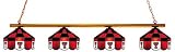 74 Executive Billiard Pool Table Lamp Light Texas Tech University Red Raiders - Free Shipping