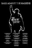 RAGE AGAINST THE MACHINE The Battle of Europe 2008 Music Poster
