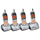 Uniden DCT756-4 2.4GHz 4-Handset Cordless System with Caller Waiting/Caller ID