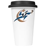 Washington Wizards Ceramic Travel Cup (Black Lid)