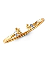14k Yellow Gold Turtle Animal Baby Girl Bangle Bracelet