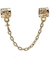 Pandora 14K Flower Safety Chain