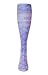 Hocsocx Violet Blues Women's Performance Shin Guard Sock