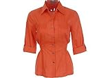 Misses Bay Studio Career Pointed Collar Top