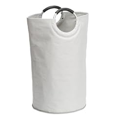 WENKO 3440001100 Multifunktionstasche Stone XL - Shopper-Bag, W�schesammler, Textilgewebe, 38 x 64 x 55 cm, grau