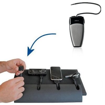 Gomadic Universal Charging Station - tips included for Jabra JX20 many other popular gadgets