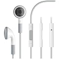 Kopfh�rer Headset Headphone Ohrh�rer Ohrstecker f�r Apple ipod iphone 2g / 3g / 3gs / 4 / 4s / + Mikrofon und Fernbedienung Weiss white - Original tronik-store