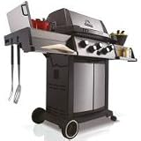 Broil King 986784-986787 Signet 90 Gas Grill with Side Burner and Rotisserie Burner 44,000 BTU - 986784-986787