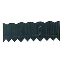 Master Mark Plastics 97220 BorderMaster Pound-In Edging-6/40-Inch Sections Black
