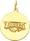 14K Gold NFL Philadelphia Eagles Logo Charm
