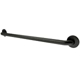 Kingston Brass DR114125 Americana Decor 12 Inch Grab Bar with 1.25 Inch Outer Diameter, Oil Rubbed Bronze Kingston Brass DR114125 Americana Decor 12 Inch Grab Bar with 1.25 Inch Outer Diameter, Oil Rubbed Bronze