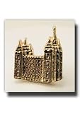 Salt Lake Temple Tie Tack and Lapel Pin (Gold) - LDS Salt Lake City Temple Gold Color Neck Tie Tack and Lapel Pin - Salt Lake Mormon Temple Tie Tack and Lapel Pin for Wearing to Church - LDS Salt Lake City, Utah Tie Tack and Lapel Pin - Mens Gold Color Tie Tack and Lapel Pin - Boys Tie Tack - LDS Tie Tack and Lapel Pin Clothing Accessory - Tie Tack and Lapel Pin Jewelry - Gold Color Tie Tack and Lapel Pin for Suit or Neck Tie