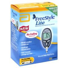Freestyle Lite- Blood Glucose Monitoring System, 1ct