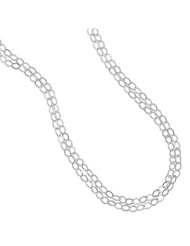 Extra Long 100-inch Oval Link Necklace Sterling Silver - Made in the USA