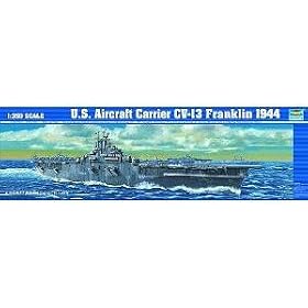 1 350 U.S.S. Franklin CV-13 '44 TSM05604 by Trumpeter Models