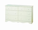 Summer Breeze Collection Dresser in Vanilla Cream Finish By South Shore Fur ....
