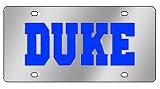 Duke University - License Plate - Stainless-Style