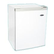 Haier HSB03 Compact 2-2/3-Cubic-Foot Refrigerator/Freezer, White