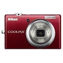 Nikon Coolpix S570 12MP Digital Camera with 5x Wide Angle Optical Vibration Reduction (VR) Zoom and 2.7-Inch LCD (Red)