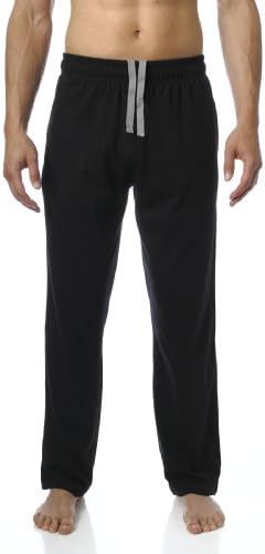 Noble Mount Mens Active Jersey Pants - Black/Gray