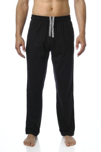 Noble Mount Mens Active Jersey Pants - Black/Gray