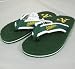 Oakland Athletics MLB Contoured Flip Flop Sandals - M