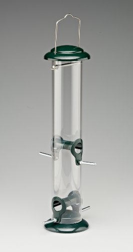 15 WILD BIRD SEED FEEDER METAL/PERSPEX SQUIRREL PROOF