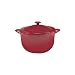 Tefal Jamie Oliver Cast Iron Stewpot & Lid, Raspberry, 16 cm